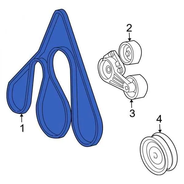 2013 ford f150 3.7 serpentine belt diagram