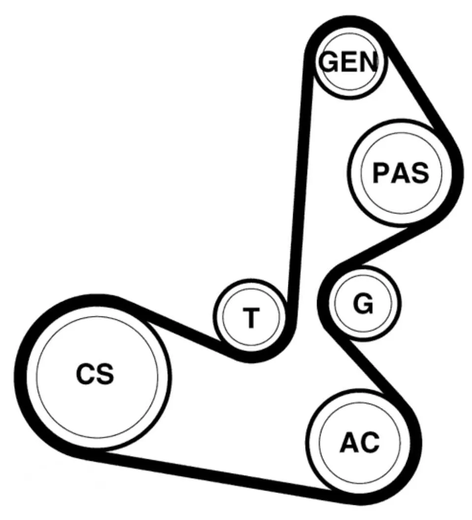 2013 hyundai santa fe 2.4 serpentine belt diagram