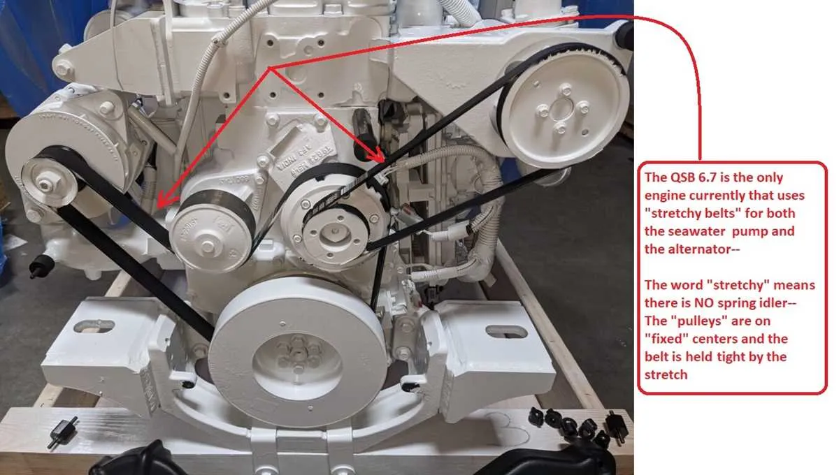 2014 6.7 cummins belt diagram