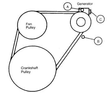 2014 nissan sentra serpentine belt diagram
