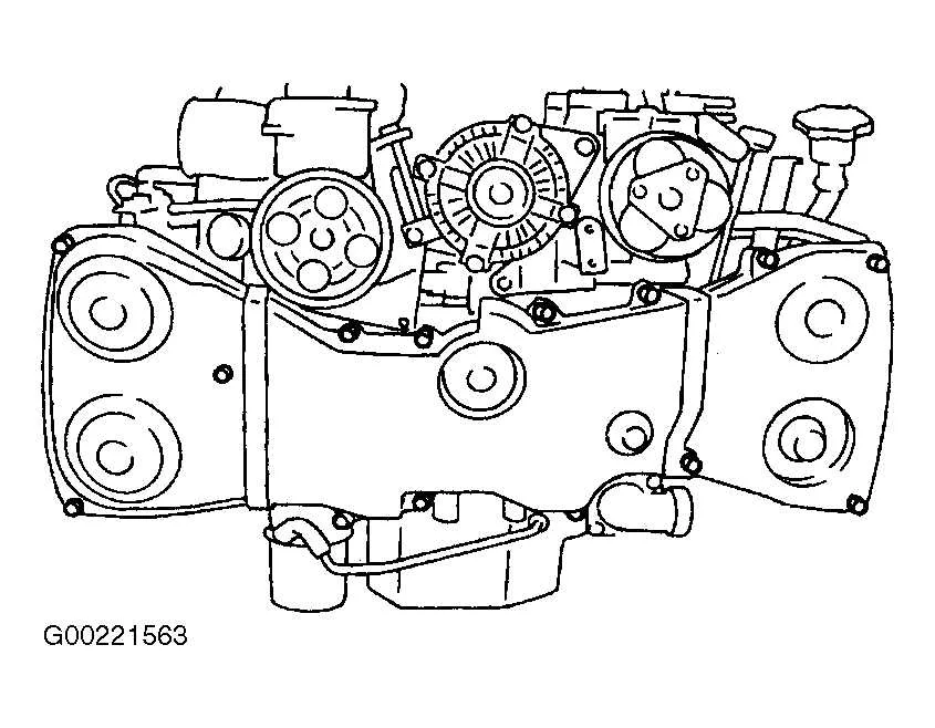 2014 subaru crosstrek serpentine belt diagram