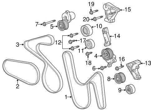 2015 chevy equinox belt diagram
