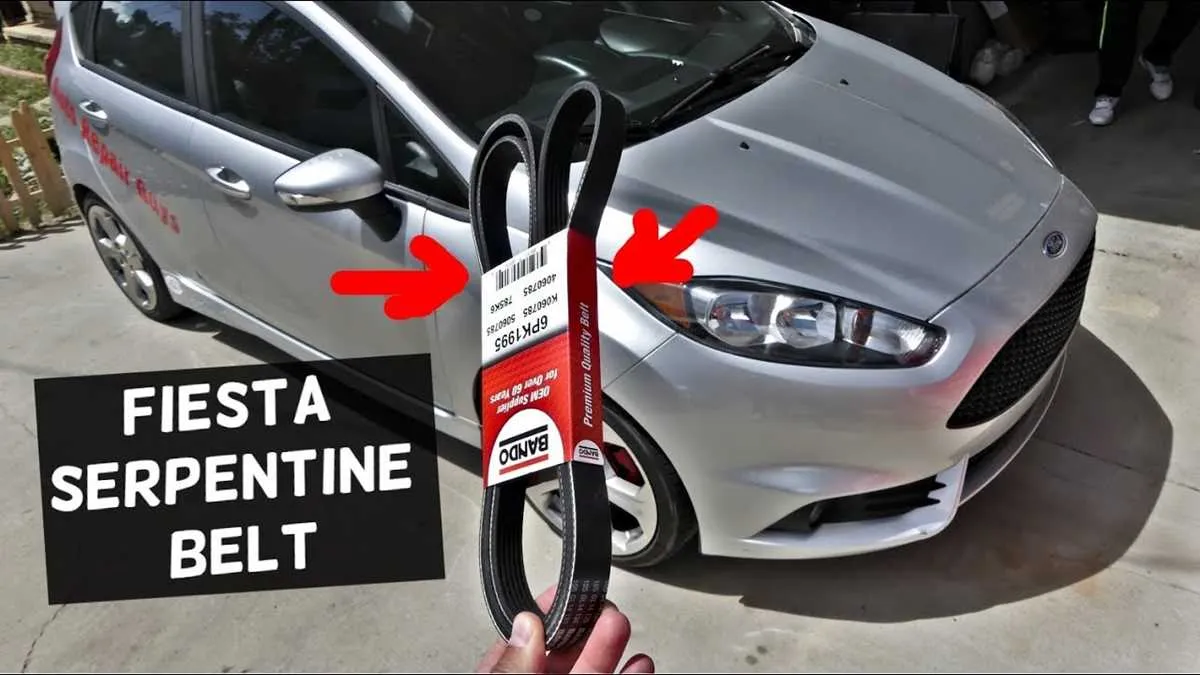 2015 ford fiesta serpentine belt diagram