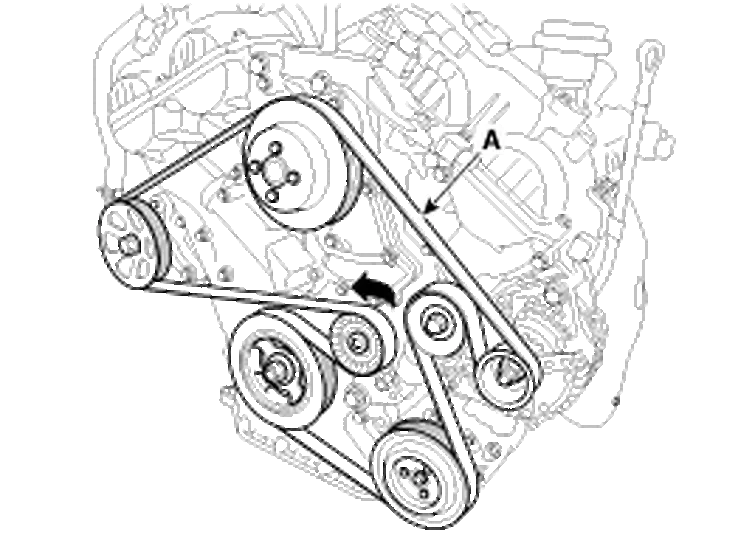 2015 hyundai santa fe belt diagram
