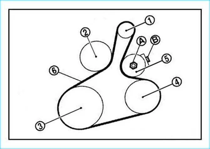 2015 nissan sentra belt diagram