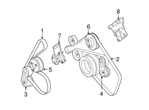 2015 range rover sport belt diagram