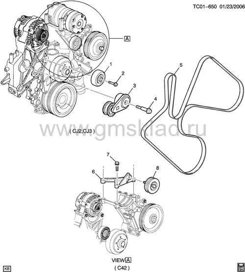 2015 duramax belt diagram