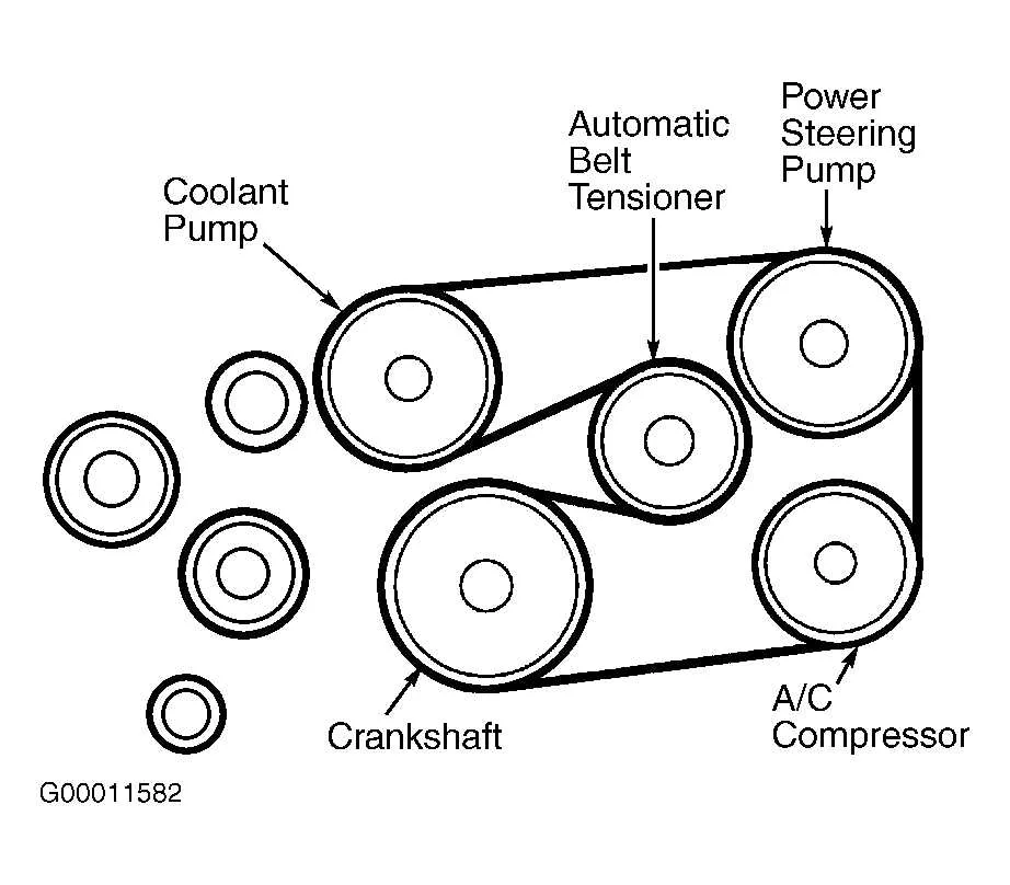 2016 mercedes c300 serpentine belt diagram