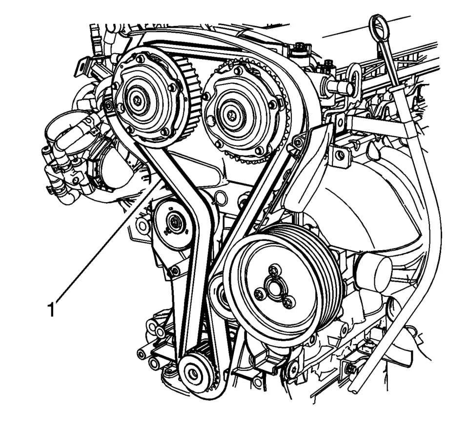 2017 chevy cruze serpentine belt diagram