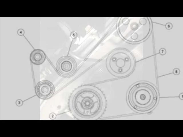 2017 ford fusion belt diagram