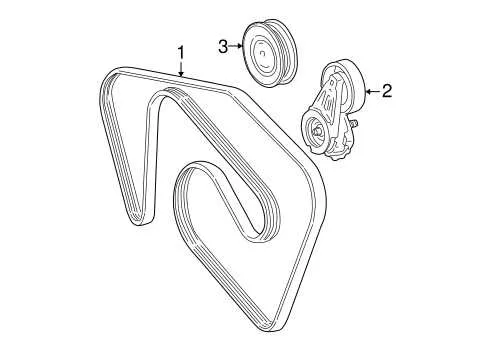 2017 ford fusion serpentine belt diagram