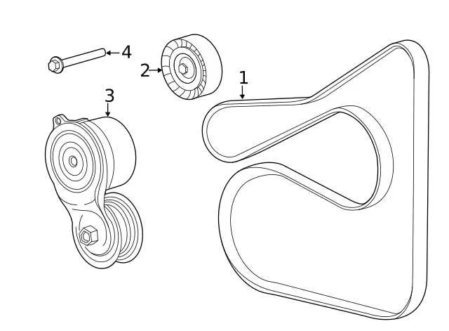 2017 ford escape belt diagram