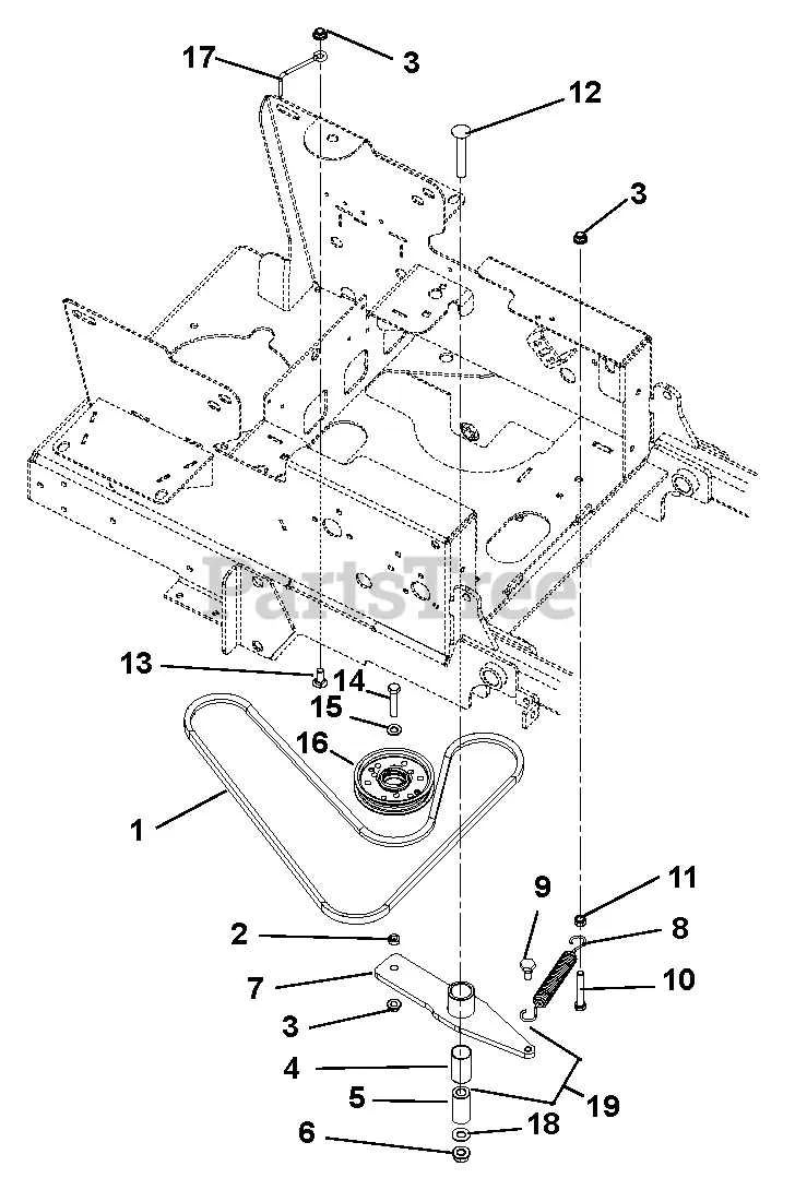 2018 gravely ztx 52 drive belt diagram