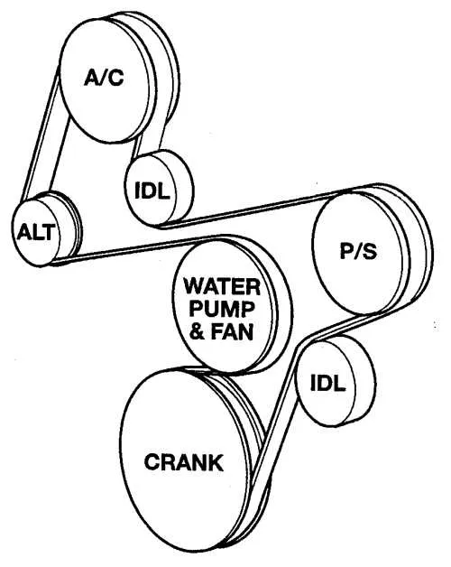 2019 jeep cherokee 2.4 belt diagram