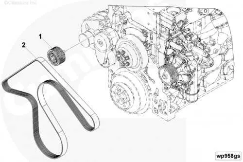 3.8 belt diagram