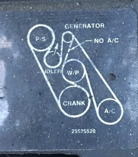 3800 series 2 belt diagram