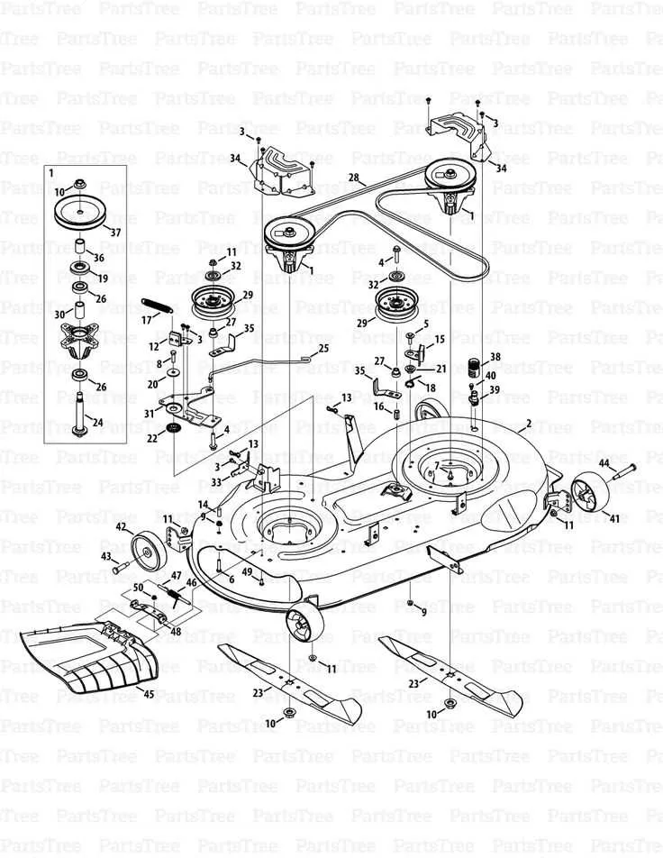 46 inch cub cadet mower deck belt diagram 46 inch cub cadet mower deck belt diagram