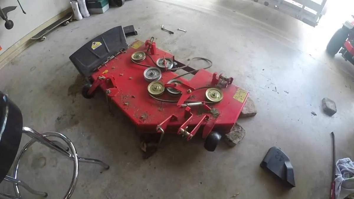 48 inch gravely mower deck belt diagram