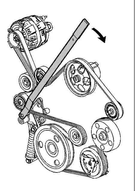 5.3 chevy belt diagram