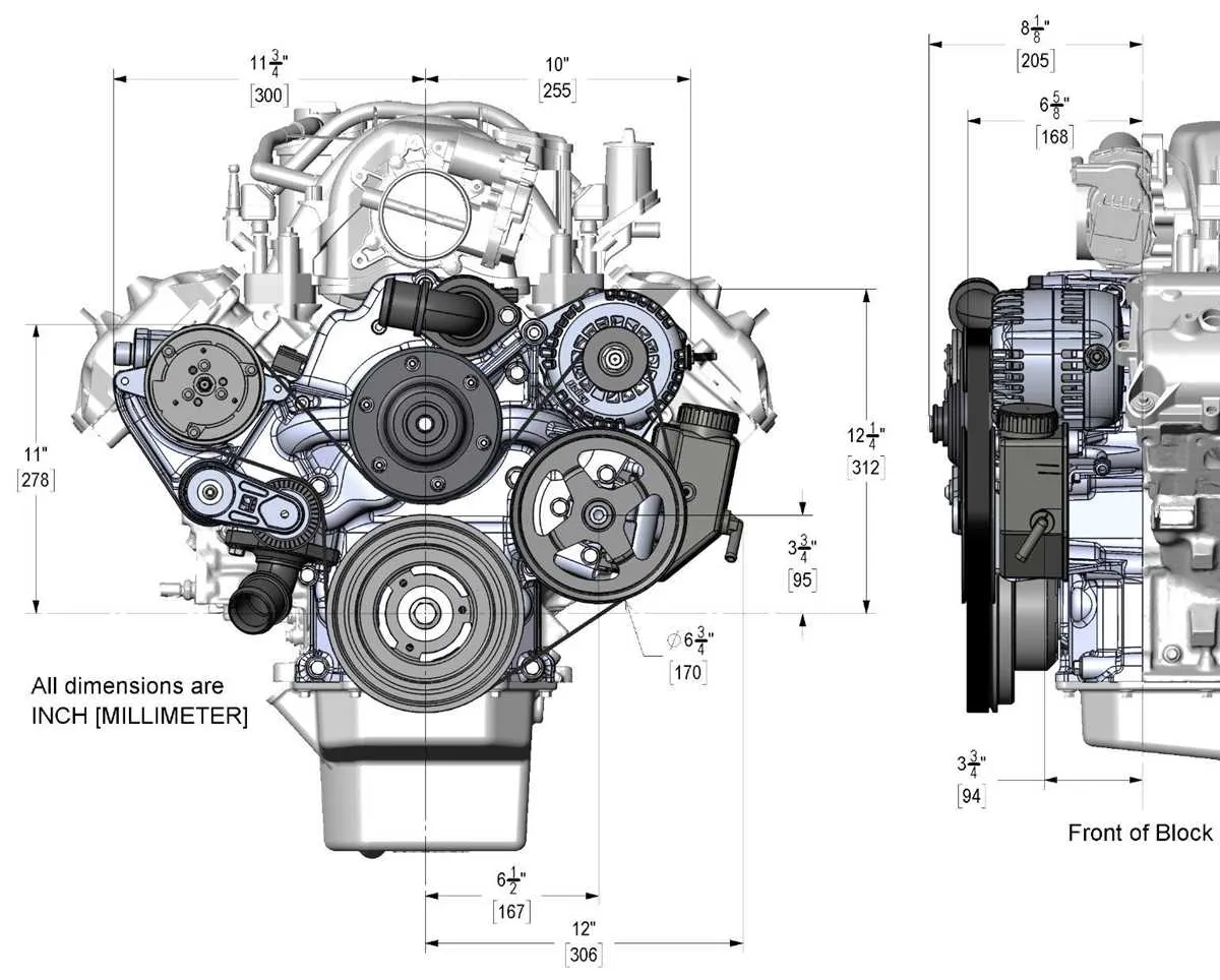 5.7 dodge hemi serpentine belt diagram