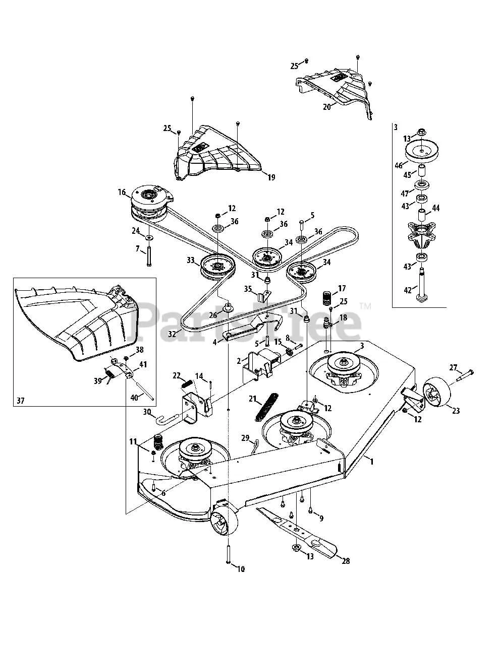 54 inch cub cadet mower deck belt diagram 54 inch cub cadet mower deck belt diagram
