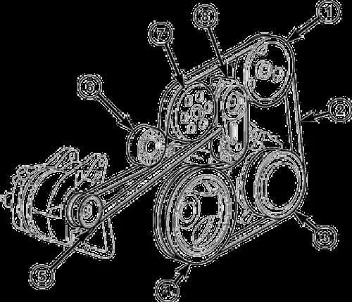 6.1 hemi belt diagram