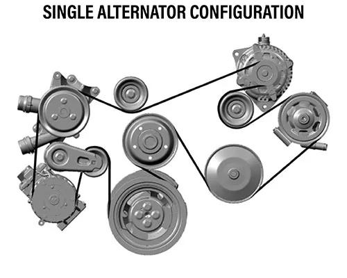 6.7 powerstroke serpentine belt diagram