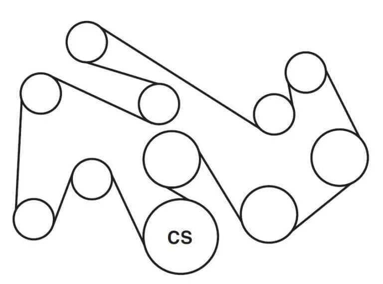 6.7 serpentine belt diagram 6.7 serpentine belt diagram
