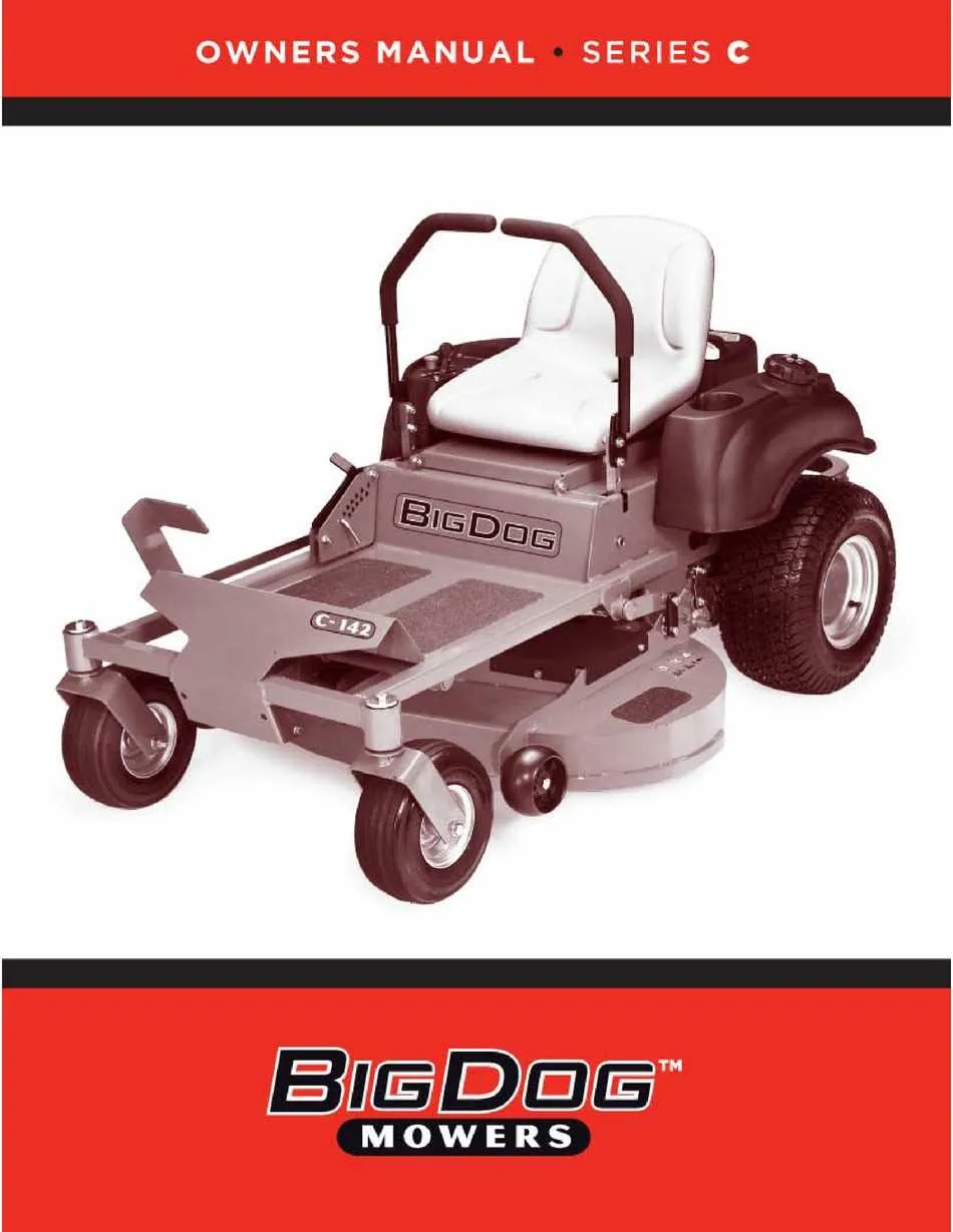 Interesting Big Dog Mower Parts Photos