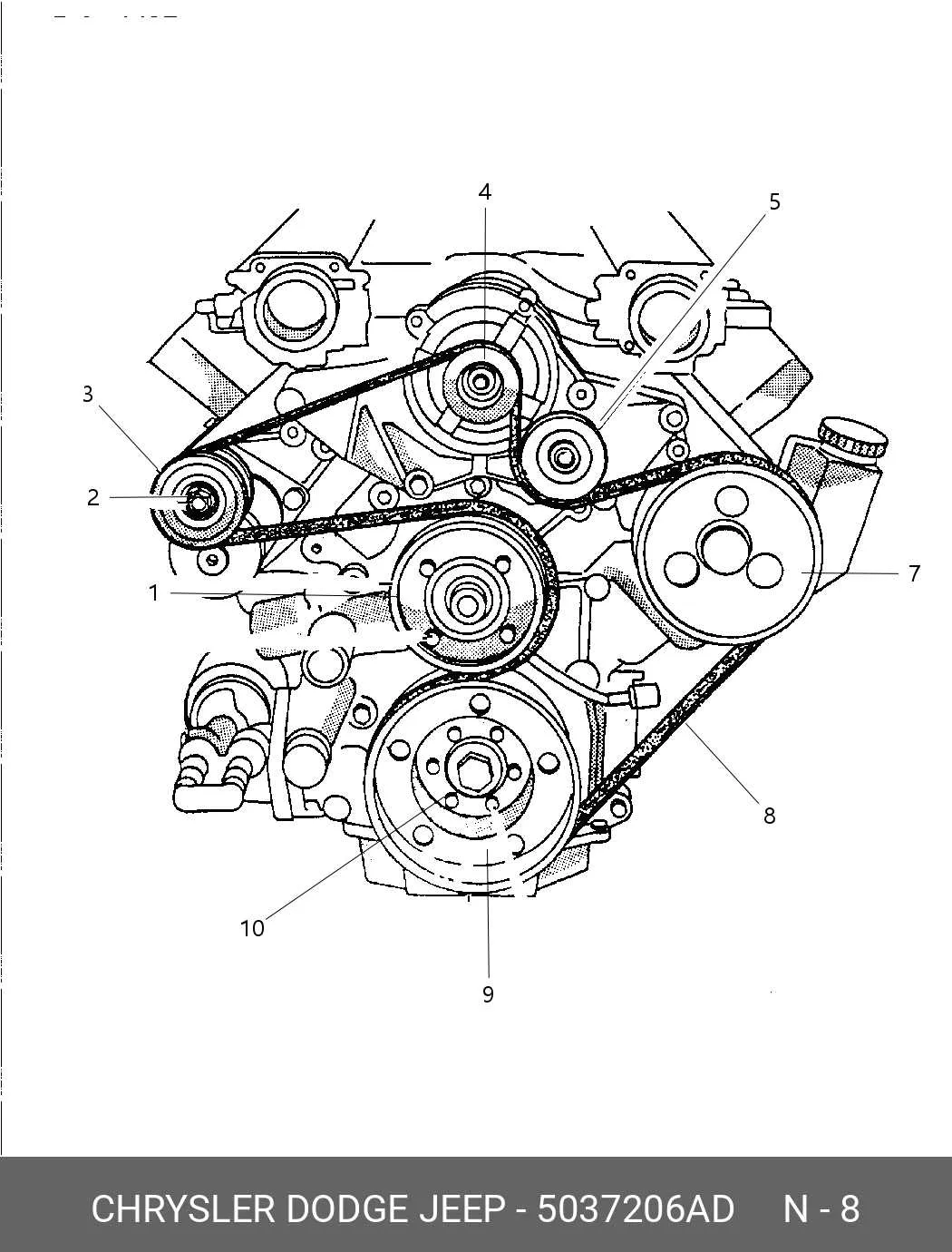 chrysler 300 belt diagram