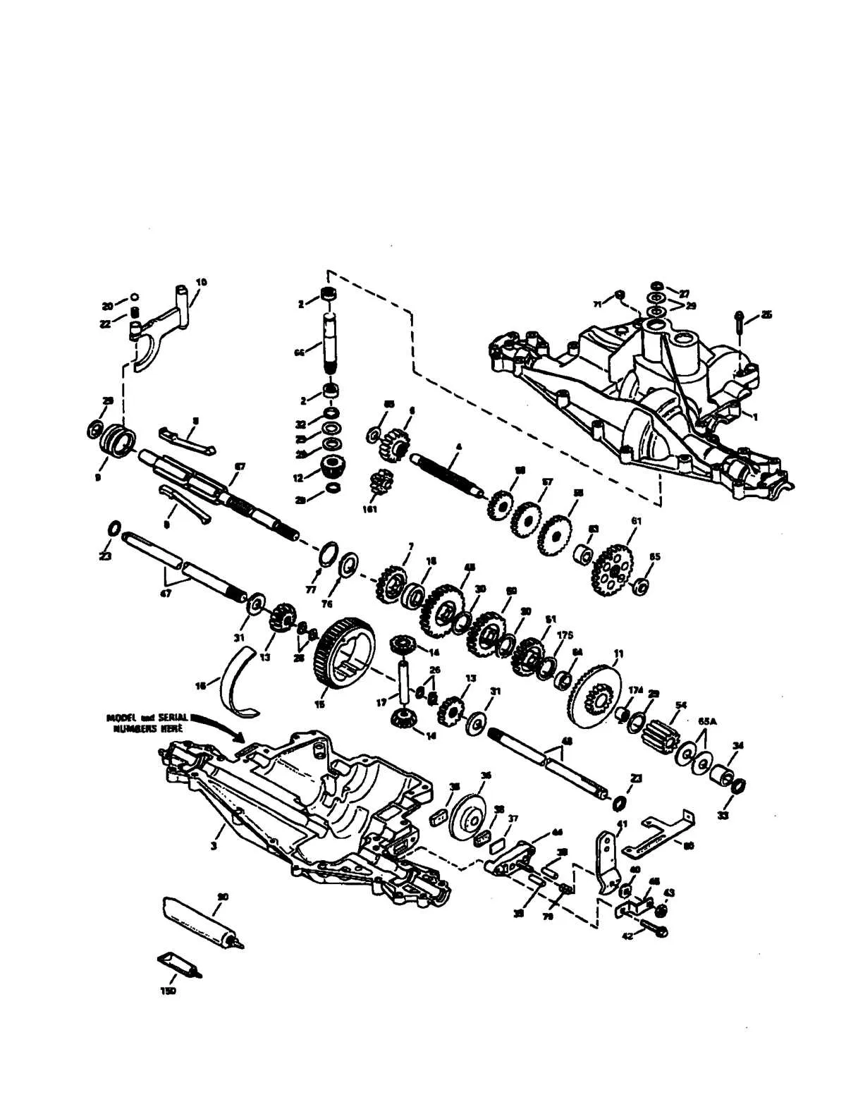 craftsman gt5000 54 deck belt diagram