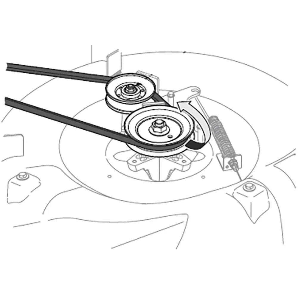craftsman t140 belt diagram