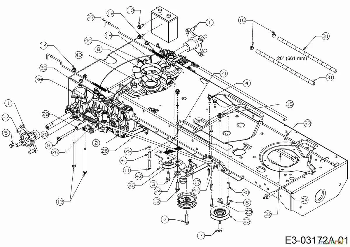 cub cadet ltx 1046 belt diagram