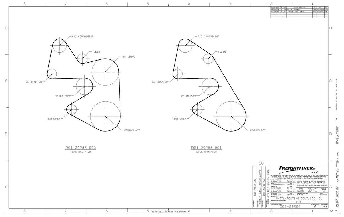 cummins serpentine belt diagram