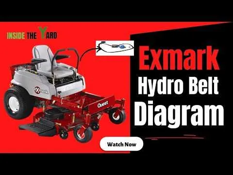 exmark quest hydro belt diagram