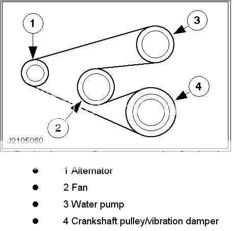 ford 3.7 belt diagram ford 3.7 belt diagram