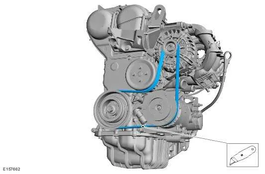 ford fusion belt diagram