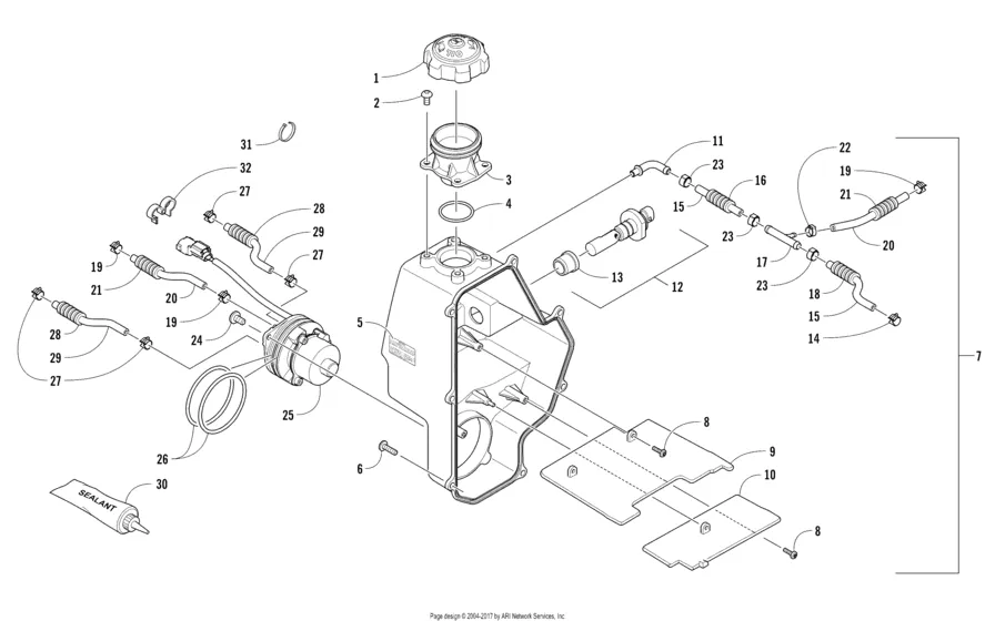 husqvarna gt2254 drive belt diagram