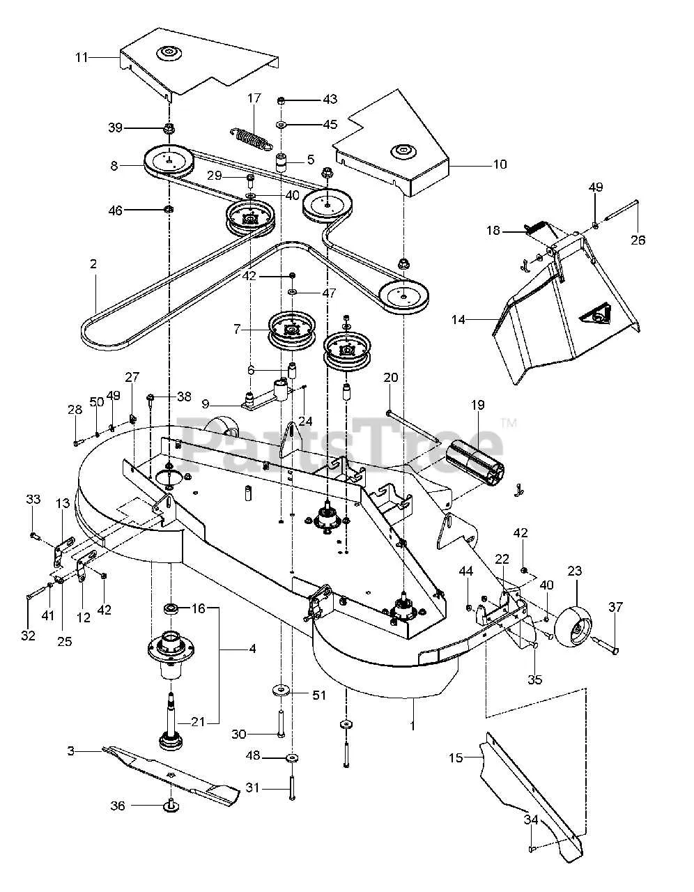 husqvarna mz61 drive belt diagram
