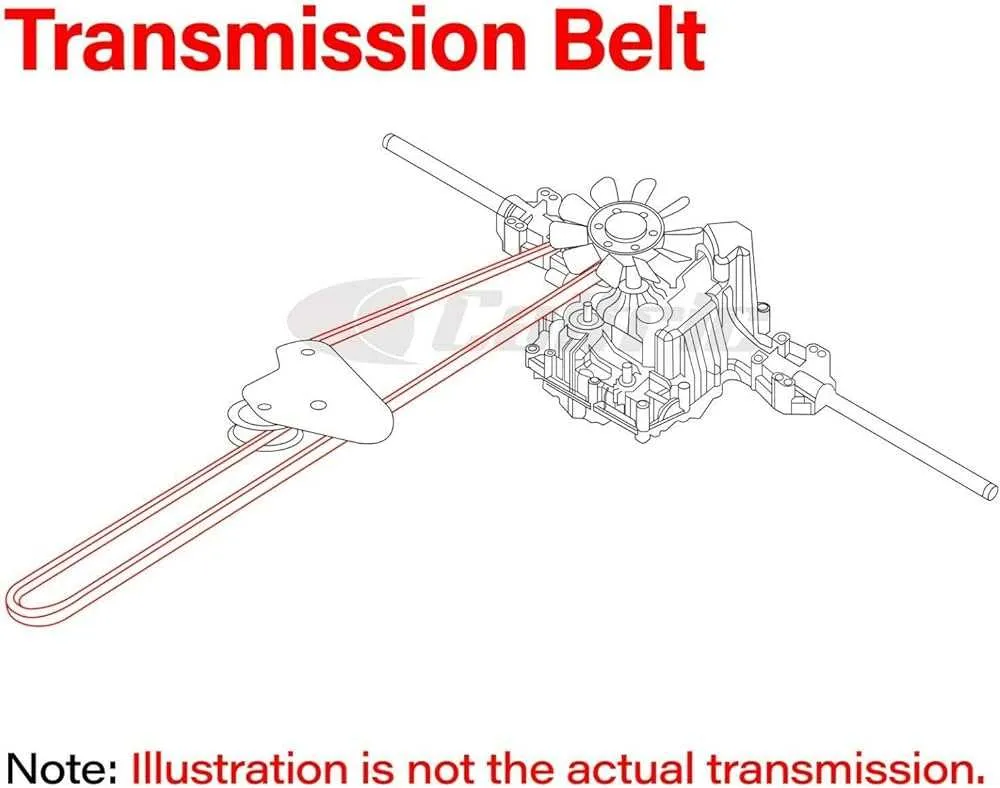 husqvarna yta22v46 drive belt diagram