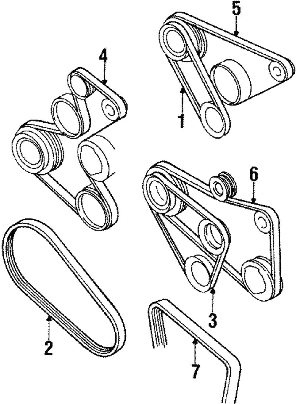 idler pulley jetta 2.5 belt diagram