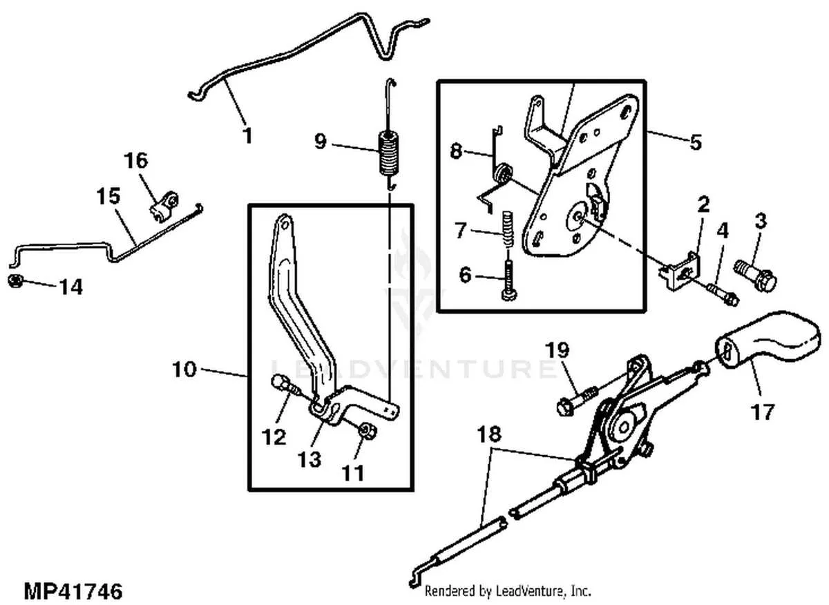 john deere lt155 38 deck belt diagram