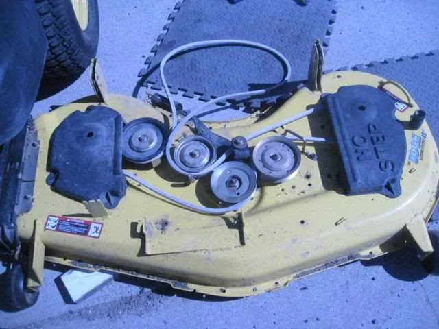 john deere z445 belt diagram
