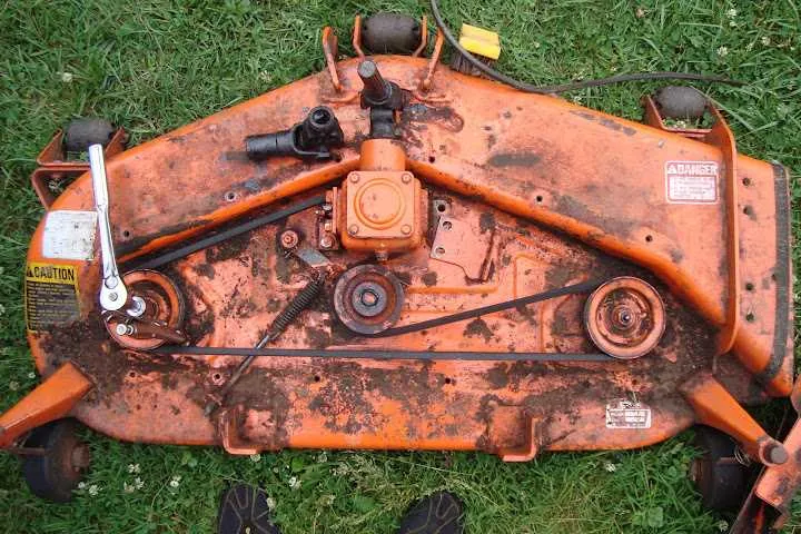 kubota 54 mower deck belt diagram