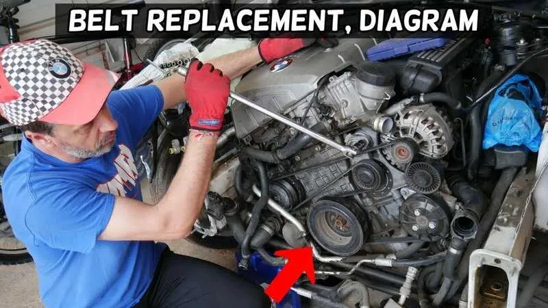 N55 Serpentine Belt Diagram and Routing Guide