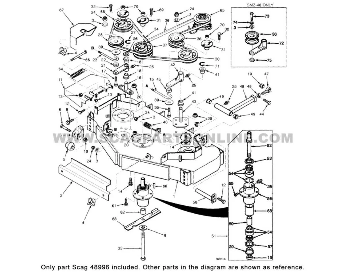 scag drive belt diagram