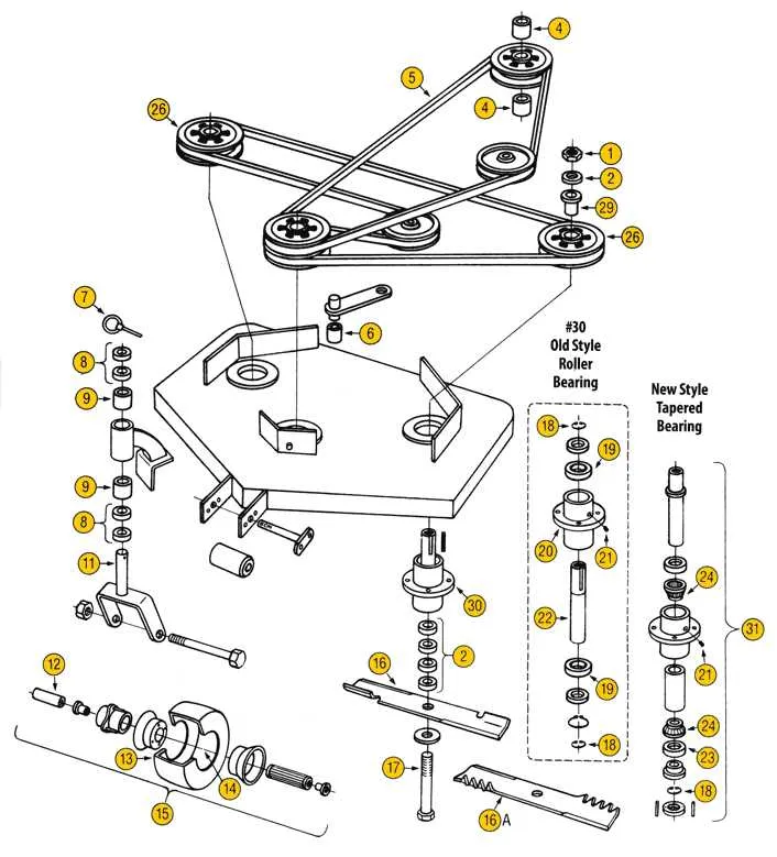 scag turf tiger belt diagram
