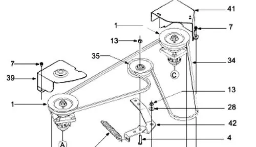 simplicity zero turn drive belt diagram simplicity zero turn drive belt diagram