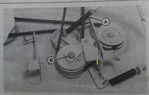 stx38 john deere 38 inch mower deck belt diagram