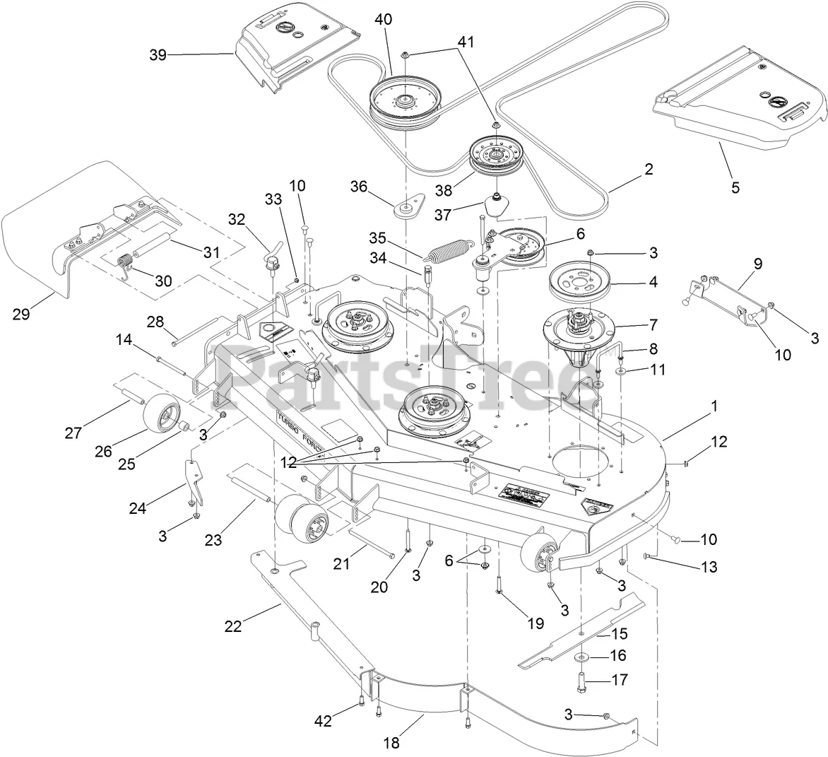 toro z master belt diagram